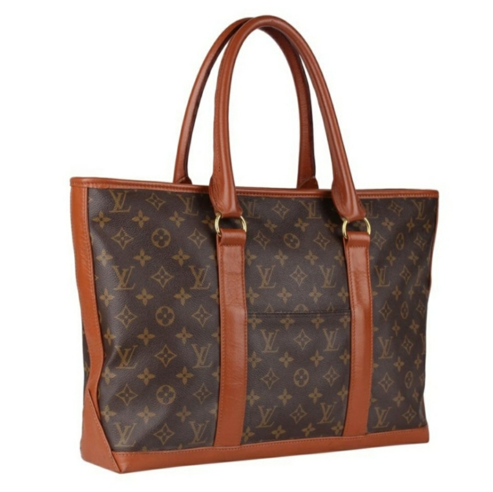 Rare 💯 Louis Vuitton Sac Weekend Monogram Tote - Picture 5 of 16